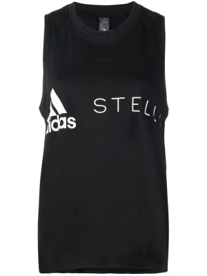 

Logo-print training tank top, Adidas by Stella McCartney Logo-print training tank top
