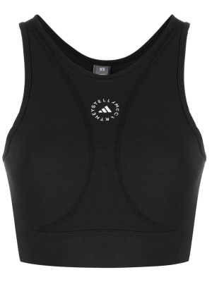 

Cut-out racerback top, Adidas by Stella McCartney Cut-out racerback top