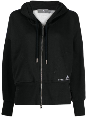 

Logo-patch long-sleeve jacket, Adidas by Stella McCartney Logo-patch long-sleeve jacket
