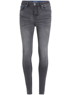 

High-rise skinny jeans, Karl Lagerfeld Jeans High-rise skinny jeans