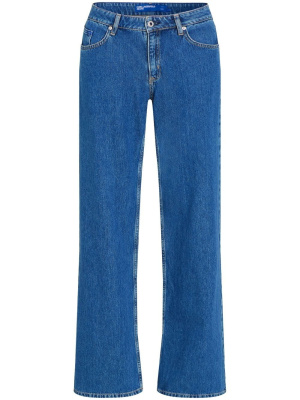 

Mid-rise straight jeans, Karl Lagerfeld Jeans Mid-rise straight jeans