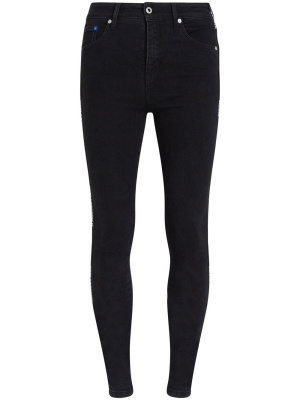 

Logo-tape skinny jeans, Karl Lagerfeld Jeans Logo-tape skinny jeans