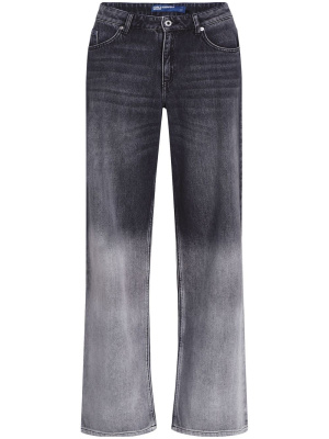 

Ombré-effect straight jeans, Karl Lagerfeld Jeans Ombré-effect straight jeans