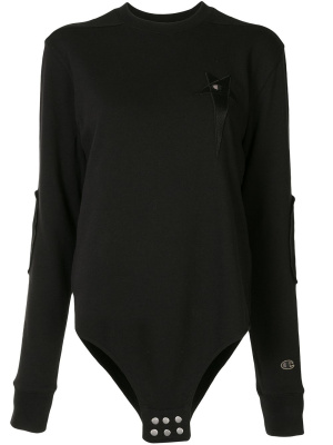 

Star patch sweatshirt, Rick Owens X Champion Star patch sweatshirt