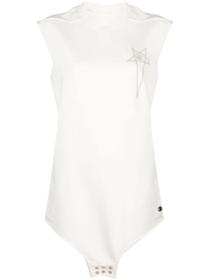 

Logo-embroidered cotton tank top, Rick Owens X Champion Logo-embroidered cotton tank top