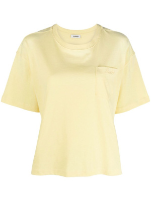 

Cropped short-sleeve T-shirt, SANDRO Cropped short-sleeve T-shirt