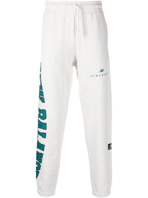 

Logo-print cotton track pants, New Balance Logo-print cotton track pants