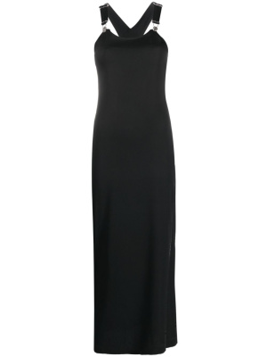 

Adjustable shoulder straps maxi dress, MOSCHINO JEANS Adjustable shoulder straps maxi dress
