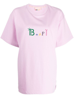 

Logo-print T-shirt, BAPY BY *A BATHING APE® Logo-print T-shirt
