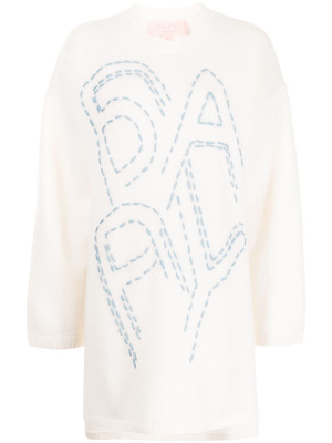 

BAPY embroidered jumper, BAPY BY *A BATHING APE® BAPY embroidered jumper