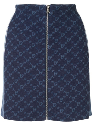 

Fitted monogram skirt, BAPY BY *A BATHING APE® Fitted monogram skirt