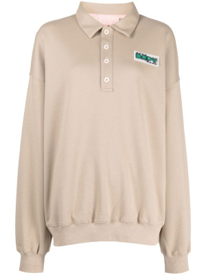 

Polo-collar sweatshirt, BAPY BY *A BATHING APE® Polo-collar sweatshirt