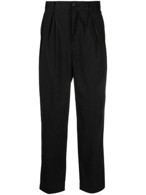 

Pintuck-detail tapered-leg trousers, White Mountaineering Pintuck-detail tapered-leg trousers