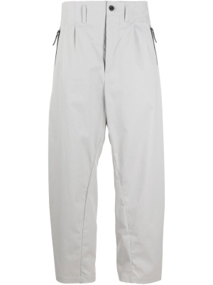 

Pleat-detail zip-pockets worker pants, Nike Pleat-detail zip-pockets worker pants