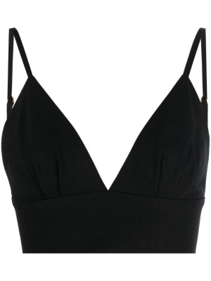 

V-neck cropped top, SANDRO V-neck cropped top