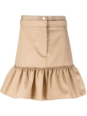 

Double-waist ruffled short skirt, SANDRO Double-waist ruffled short skirt