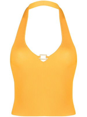 

Ribbed-knit halter top, SANDRO Ribbed-knit halter top