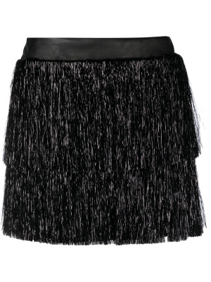 

Eris fringed miniskirt, Loulou Eris fringed miniskirt