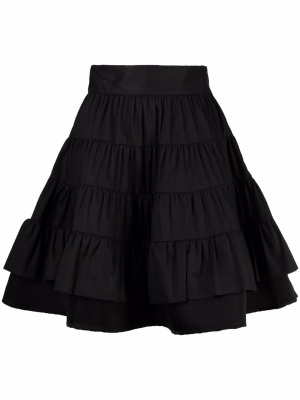 

Ruffled A-line skirt, SANDRO Ruffled A-line skirt