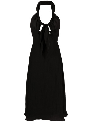 

Cut-out halterneck dress, SANDRO Cut-out halterneck dress