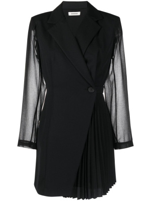 

Panelled blazer dress, SANDRO Panelled blazer dress