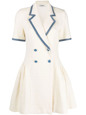 

Seville double-breasted dress, SANDRO Seville double-breasted dress