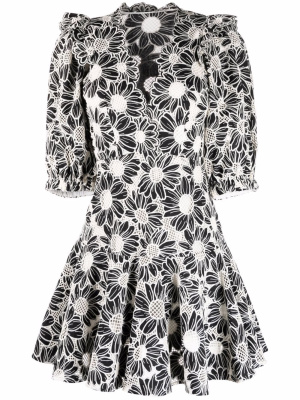 

Audrey flared mini dress, SANDRO Audrey flared mini dress