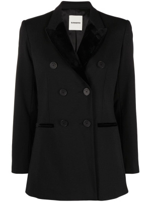 

Double-breasted blazer, SANDRO Double-breasted blazer