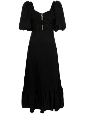 

Rhinestone-embellished cut-out dress, SANDRO Rhinestone-embellished cut-out dress