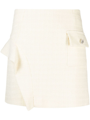 

Tweed ruffled mini skirt, SANDRO Tweed ruffled mini skirt