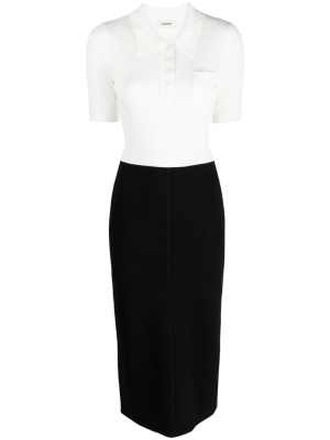 

Hybrid polo dress, SANDRO Hybrid polo dress