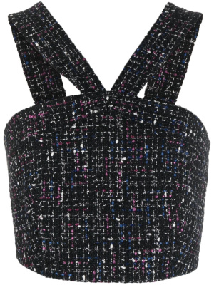 

Elegant tweed crop top, SANDRO Elegant tweed crop top