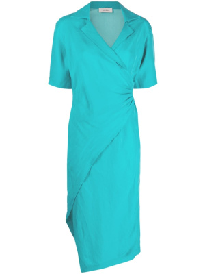 

Wrap midi dress, SANDRO Wrap midi dress