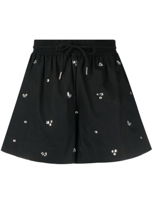 

Andalousie crystal-embellished shorts, SANDRO Andalousie crystal-embellished shorts