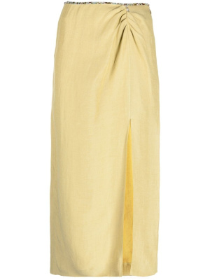 

Draped pencil skirt, SANDRO Draped pencil skirt