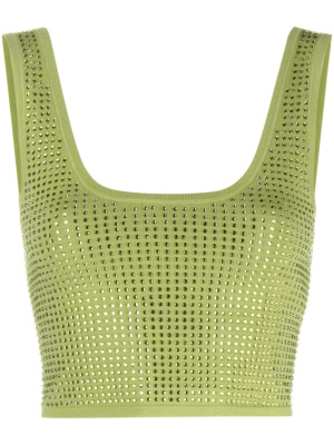 

Crystal-embellished crop top, SANDRO Crystal-embellished crop top