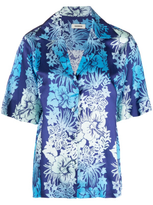 

Floral-print shirt, SANDRO Floral-print shirt
