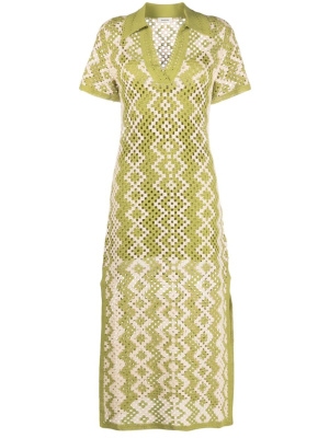 

Crochet tunic dress, SANDRO Crochet tunic dress