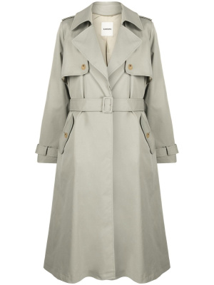 

Belted trench coat, SANDRO Belted trench coat