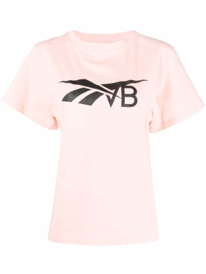 

Logo-print T-shirt, Reebok x Victoria Beckham Logo-print T-shirt