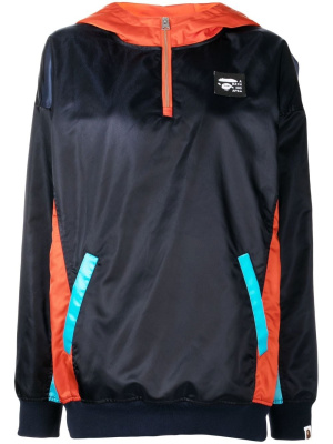 

Colour-block hooded-jacket, A BATHING APE® Colour-block hooded-jacket