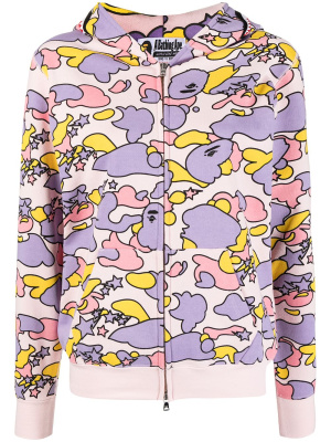 

Shark camouflage zip-up hoodie, A BATHING APE® Shark camouflage zip-up hoodie