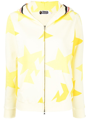 

Star-print cotton hoodie, A BATHING APE® Star-print cotton hoodie