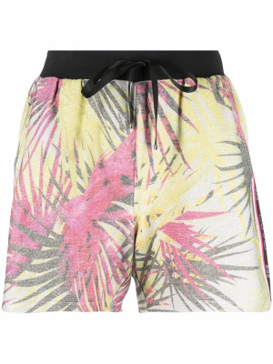

Tropical-print shorts, LIU JO Tropical-print shorts