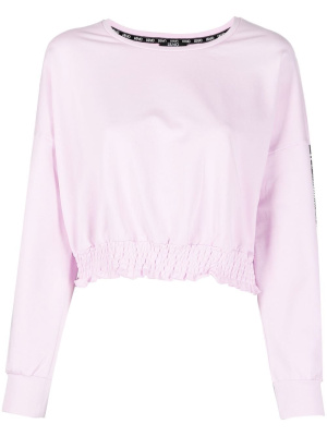 

Elasticated-hem long-sleeve top, LIU JO Elasticated-hem long-sleeve top