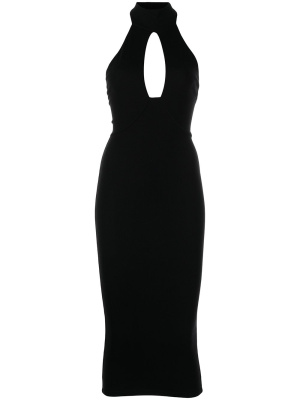 

Halterneck open-back midi dress, ALIX NYC Halterneck open-back midi dress