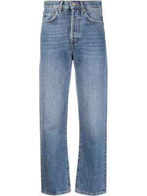 

High-rise straight-leg jeans, LIU JO High-rise straight-leg jeans