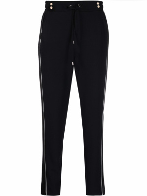 

Contrasting-trim trousers, LIU JO Contrasting-trim trousers