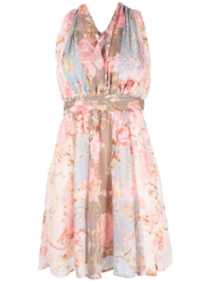 

Patchwork floral-print dress, LIU JO Patchwork floral-print dress