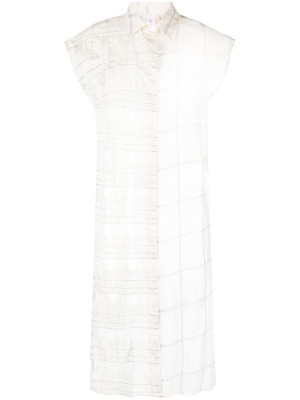 

Mix-print asymmetric-hem shirt, LIU JO Mix-print asymmetric-hem shirt